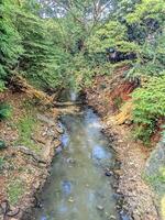 The Ciliwung River in Indonesia photo