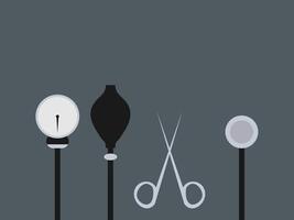 flat design health illustration vector