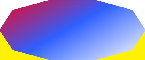 geometric abstract background yellow and blue vector