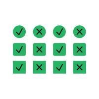 cross or sign multiple design vector