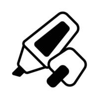 Brighten up your notes with this highlighter icon vector