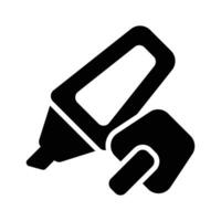 Brighten up your notes with this highlighter icon vector