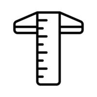 Scale Square icon use for balance and proportionality vector