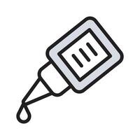 Glue bottle icon perfect for school and home use vector