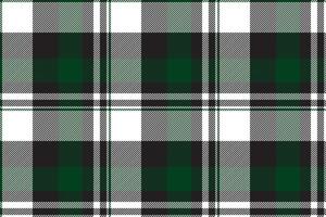 Plaid background, check seamless pattern in green. fabric texture for textile print, wrapping paper, gift card or wallpaper. vector