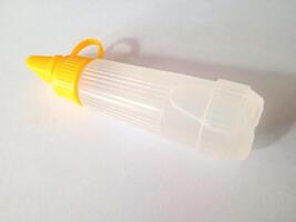 paper glue on a white background photo
