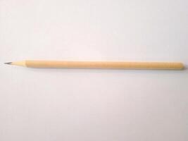 pencil on a white background photo