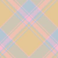 Plaid pattern . Check fabric texture. Seamless textile design for clothes, paper print. vector