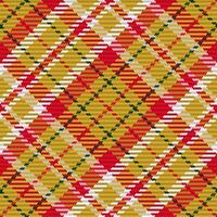 Seamless pattern of scottish tartan plaid. Repeatable background with check fabric texture. backdrop striped textile print. vector