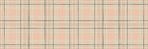 Female background fabric tartan, subtle seamless plaid texture. Classic textile pattern check in light and pastel colors. vector