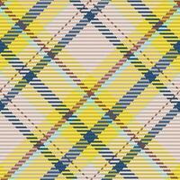 Seamless pattern of scottish tartan plaid. Repeatable background with check fabric texture. backdrop striped textile print. vector