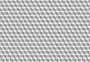 Cube seamless pattern, simple line design in black and white. Business card background techno style. vector