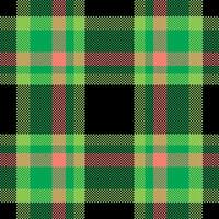 Pixel background design. Modern seamless pattern plaid. Square texture fabric. Tartan scottish textile. Beauty color madras ornament. vector