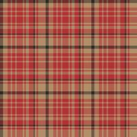 Plaid seamless pattern. background of textile ornament. Flat fabric design. vector