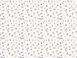 Education pattern seamless design. Back to school hand drawn background. vector