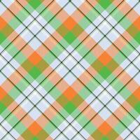 Tartan scotland seamless plaid pattern . Retro background fabric. Vintage check color square geometric texture. vector