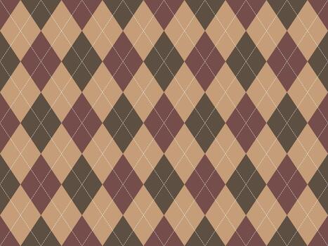 Argyle pattern seamless. Fabric texture background. Classic argill ornament vector