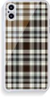 Smartphone cover design mockup. Template geometric pattern for mobile phone back part. Flat design. vector