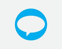 Talk bubble speech icon. Blank empty bubbles design elements. Chat on line symbol template. Dialogue balloon sticker silhouette. vector