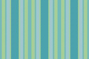 Figure lines vertical background, newborn pattern texture. Realistic textile stripe seamless fabric in cyan and yellow colors. vector