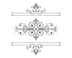 a set of decorative elements on a white background vector