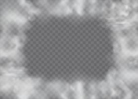 Ghostly smoke and foggy background vector