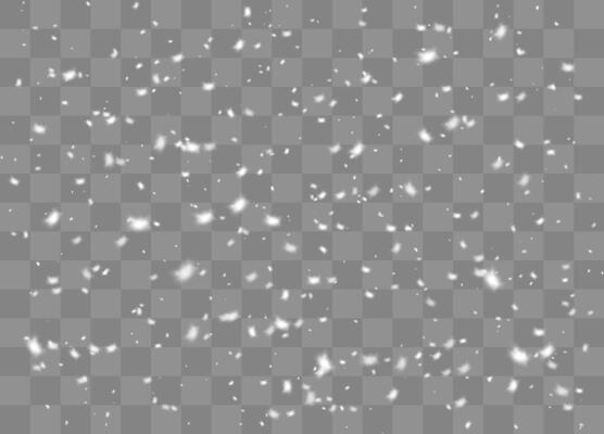 Snowy background with delicate Christmas snowflakes