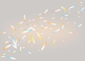 Abstract background with colorful confetti vector