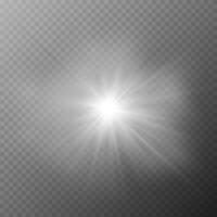 Sunburst explosion with sparkling trails vector