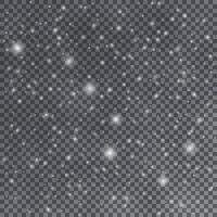 Mystical star pattern with magic dust glow vector