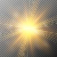 Glowing light explosion with holiday sparkles vector