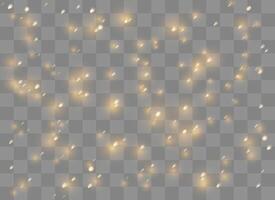 Mystical starry glow with festive sparkles vector
