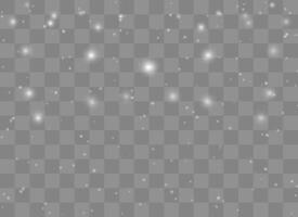 Starlit magic with glowing dust patterns vector