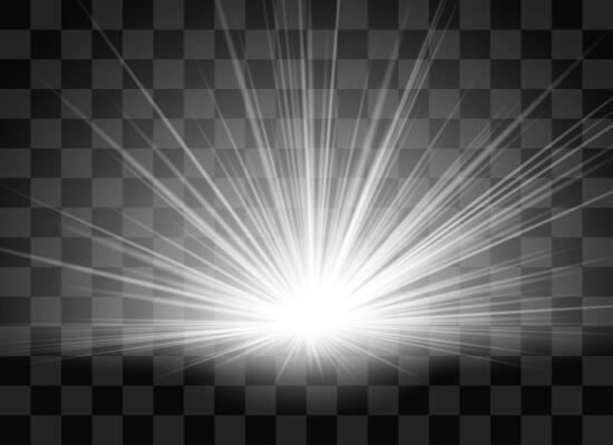 Special lens flash, light effect.
