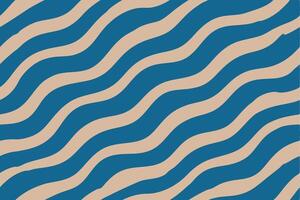 Abstract horizontal blue with soft yellow background for design tshirt or presentation vector