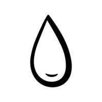 Doodle water drop. Hand drawn sketch illustration of droplets or tears. for print, web, mobile and infographics vector