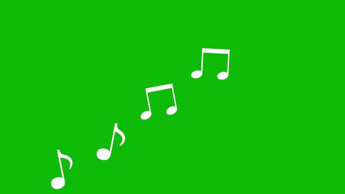 Animated Music Notes Stock Video Footage for Free Download
