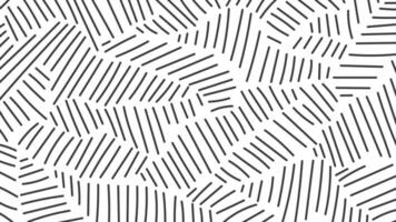 Black and White Hand drawn Background with Abstract Hatching vector