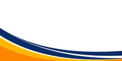 Wave business banner for business presentation vector