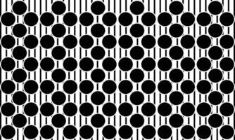 Retro of black and white geometric pattern minimal posters with 20s geometric design. Trendy bauhaus pattern background for cover design, poster and interior. vector