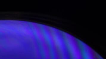 Blue water sphere in macro, connection of bubbles in macro, cell from liquid, molecules connection, vertical , dark background video