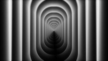 looping animation of an endless corridor of squares. video
