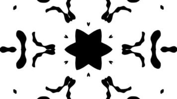 White fluid transitions loop animation video