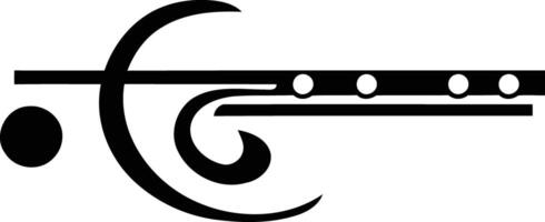 Abstract black and white logo with a unique design vector