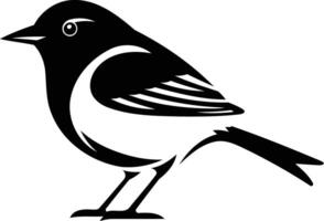 A simple, elegant silhouette of a bird, perfect for logos, branding, and design projects vector