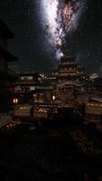 Large Building Illuminated With Lights video