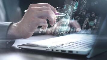Working with data on e-books and reading services. video
