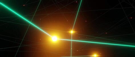 3d animation, abstract background digital plexus background and lines dots video