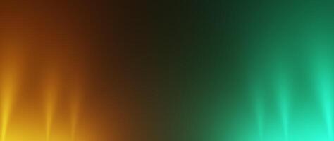 A Green and Orange background loop with two bright lights on either side video