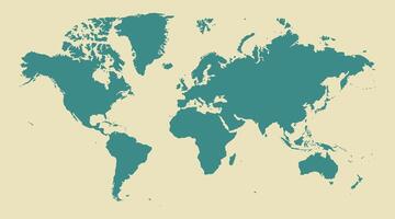 Map of the world. World map design. vector